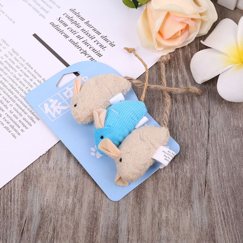 Set 3 chuột giả đồ chơi cho mèo