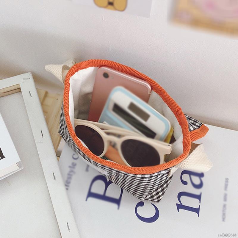 Túi Xách Dáng Vuông Màu Trơn Kiểu Hàn Quốc Đáng Yêu Hợp Thời Trang Dành Cho Bé Gái