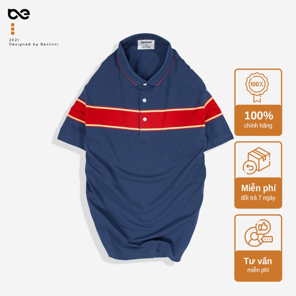 Áo Polo nam cổ bẻ Line Polo 2.0 vải Cotton xuất xịn, chuẩn form, sang trọng, thanh lịch BENTONI