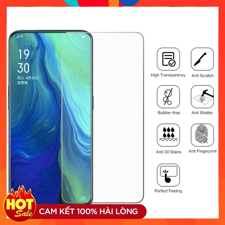 Kính cường lực HỘP VÀNG CAO CẤP Oppo Reno _ Phu kiện Hoàng Long