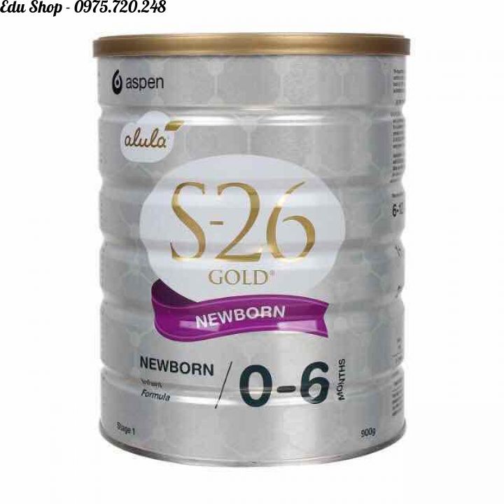 Sữa S26 Gold Úc đủ số 900G