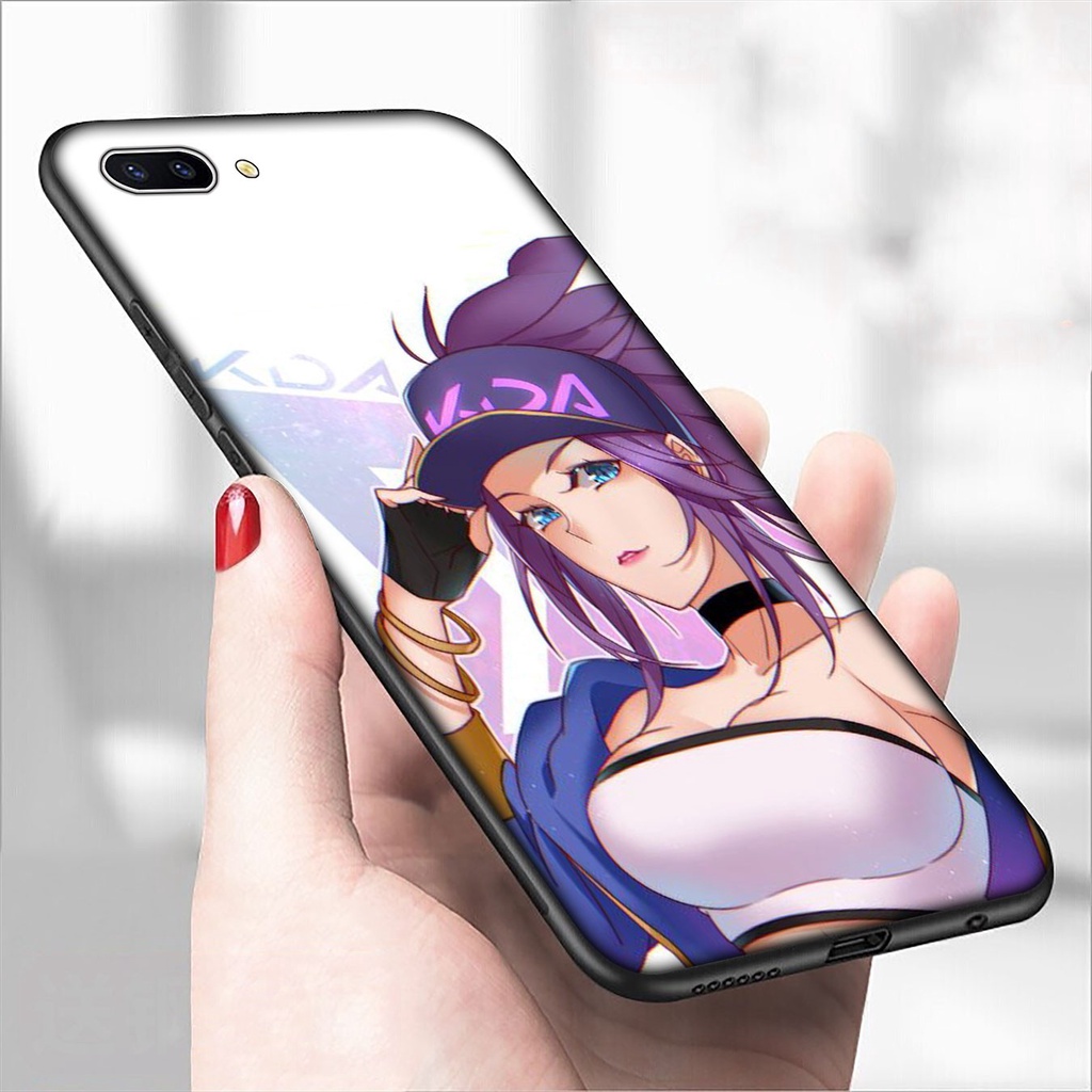 OPPO F11 Pro A9 A8 A31 A12 A37 A5s A7 AX5s AX7 A3s A5 Neo 9 Soft Silicone Phone Cover Case kda kaisa Ahri akali LOL