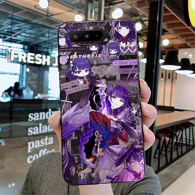 Bao Da Điện Thoại Họa Tiết Hoạt Hình Cho asus rog phone 5 3 2 rog5 rog2 Ốp