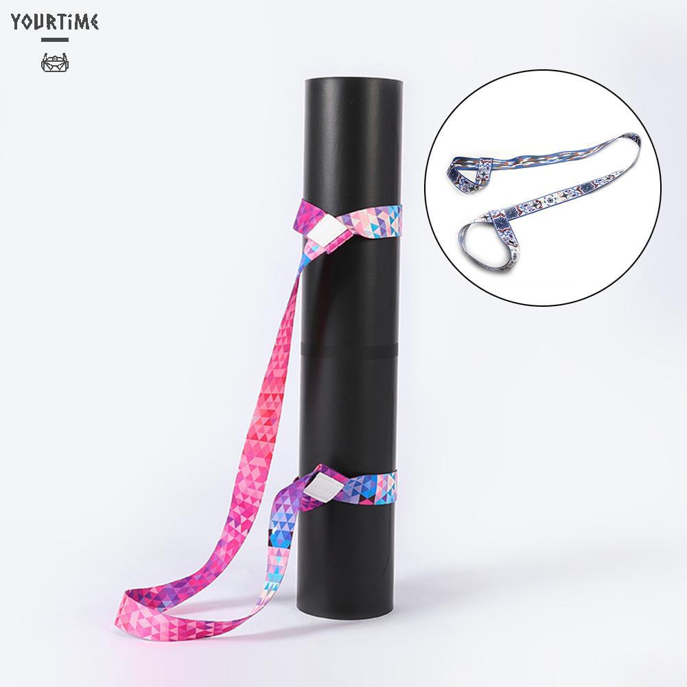 Dây Đeo Thảm Tập Yoga Có Thể Điều Chỉnh In Họa Tiết