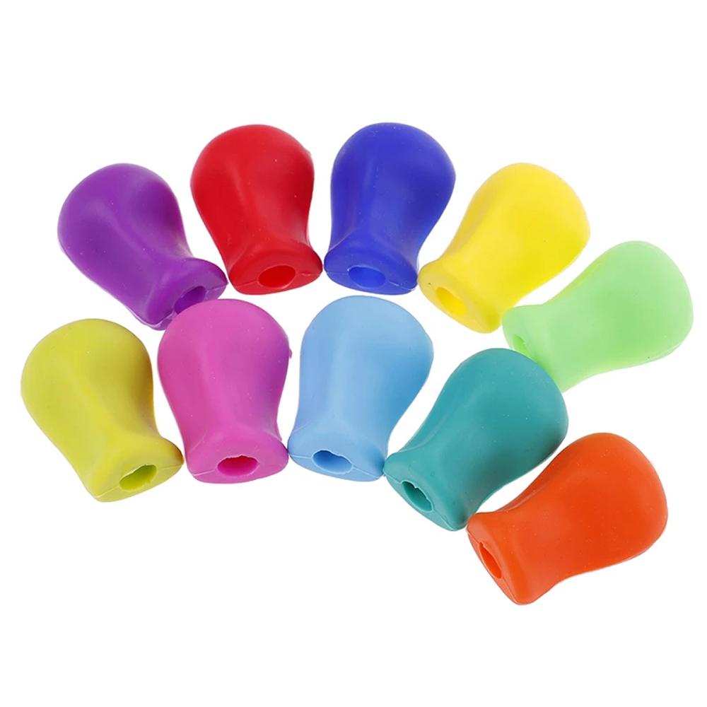 Giá Đỡ Bút Chỉnh Sửa Tư Thế Bằng Silicon Cho Trẻ Em Tiện Dụng