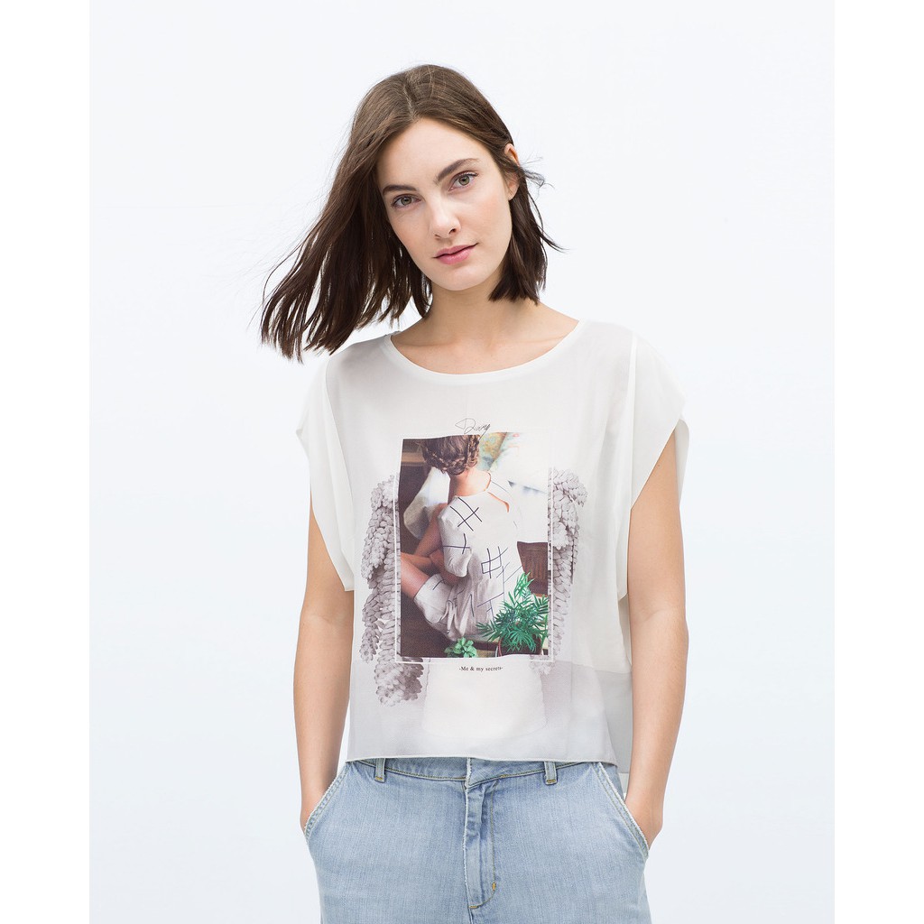 Áo thun Zara new with tag