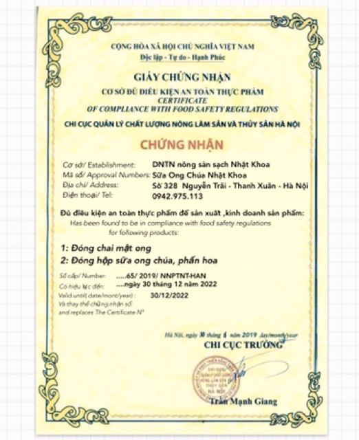 Sữa ong chúa tươi hũ 200gr 100% nguyên chất