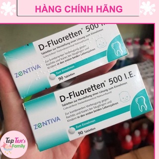 ❣️ [CHÍNH HÃNG 100%] DFluoretten 500 IE của Đức Bổ sung vitamin D3 cho trẻ nhỏ