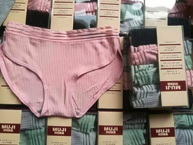 Sét 4 quần lót mụji gân