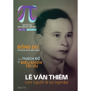 Tạp chí Pi- Hội Toán học Việt Nam số 3/tháng 3 năm 2017