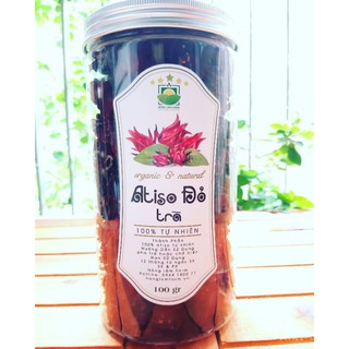 Trà atisi đỏ NLFarm 100gr/Trà hoa hibiscus/Hồng hoa trà