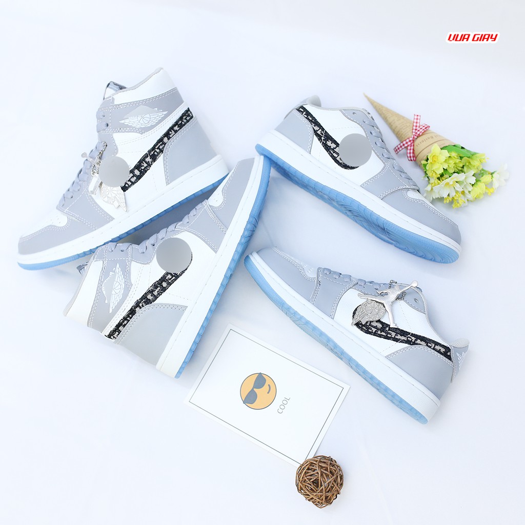 [Mã FAGREEN245 giảm tới 30K đơn 99K] Giày Thể Thao jordann nam nữ Cổ Cao,Thấp bản Cao Cấp.