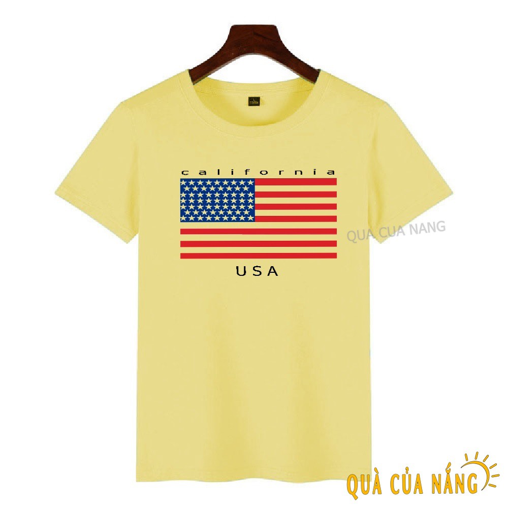 Áo Thun Nữ In Hình Lá Cờ Dễ Thương AT-310 (10 màu) | BigBuy360 - bigbuy360.vn
