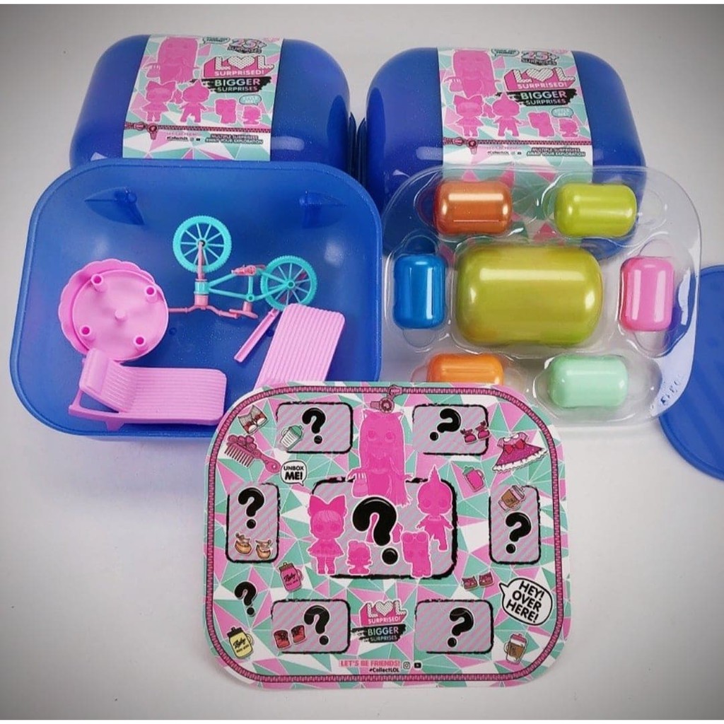 Hộp 7 trứng búp bê và phụ kiện bất ngờ phong cách LOL suprising doll - Tặng bộ nấu ăn và hoạt cảnh đ