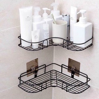 Kệ góc tam giác sắt dán tường siêu chắc không cần phải khoa