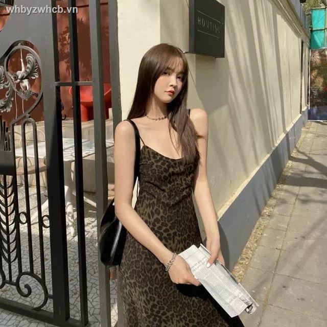 Đầm Hai Dây Họa Tiết Da Báo Phong Cách Hàn Quốc 2021 Cho Nữ | BigBuy360 - bigbuy360.vn