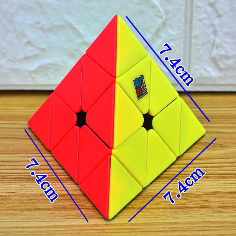 Rubik Tam Giác GAN Monstergo Pyraminx - Rubik Kim Tự Tháp Cao Cấp Xoay Trơn, Cực Mượt, Bẻ Góc Tốt