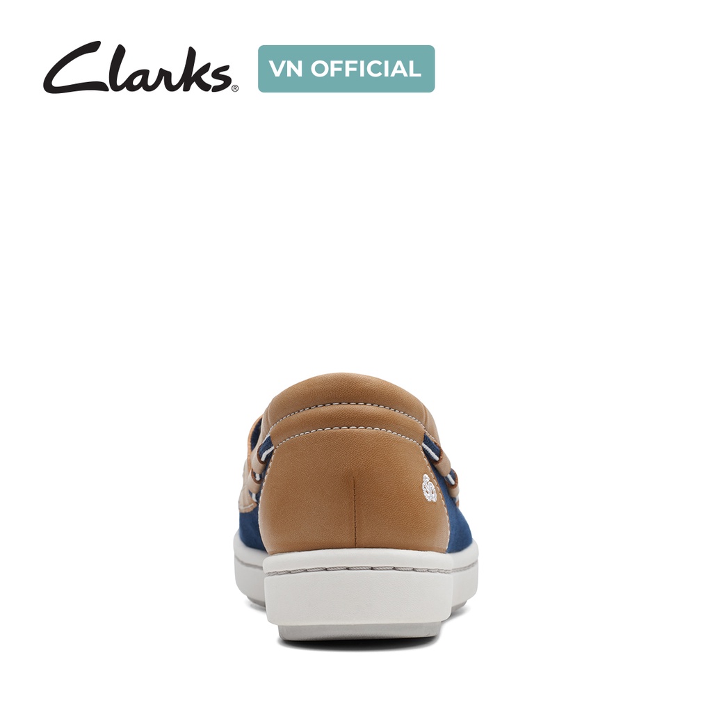 Giày Lười Nữ CLARKS Step Glow Lite màu xanh biển