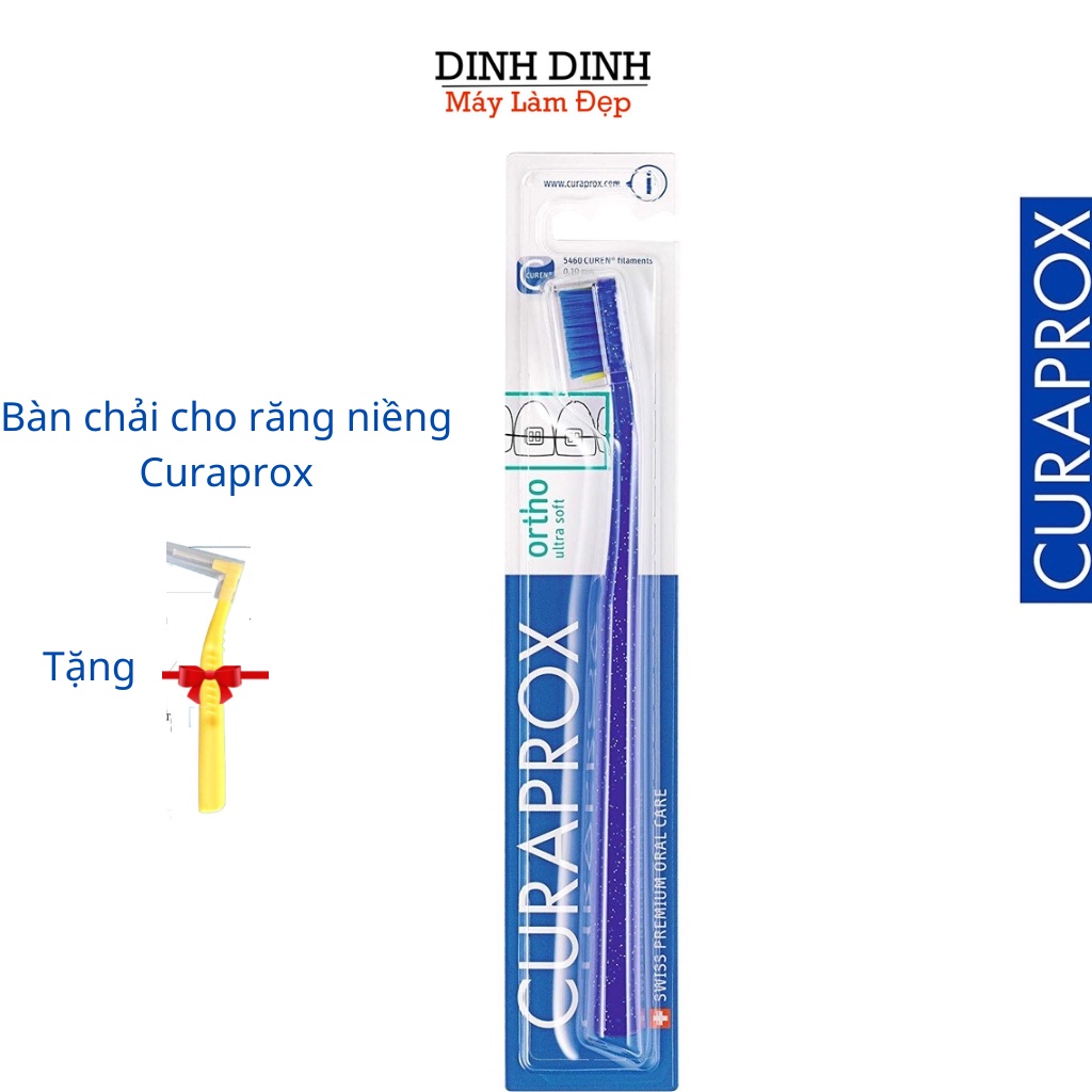 Bàn chải răng niềng Có Rãnh Giữa- Curaprox CS 5460 Ortho Ultra Soft