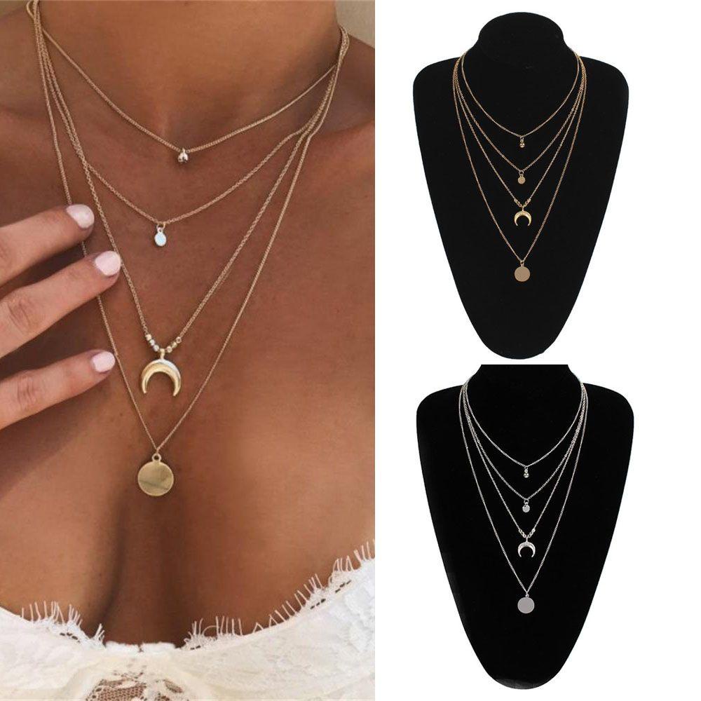 Dây Chuyền Nhiều Lớp Phong Cách Bohemian Thời Trang|Vòng Cổ Choker Thời Trang Cá Tính