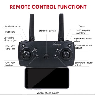 Flycam E58 Phiên Bản 2021 Quay Phim Chụp Ảnh 720P - Chống Rung Quang Học - Kết Nối Wifi Với Điện Thoại - Bảo Hành 6Tháng