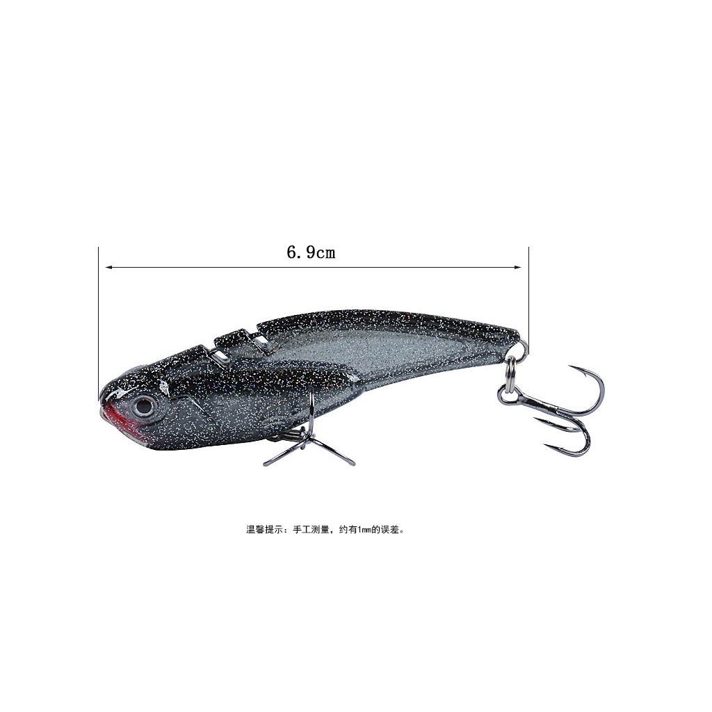 SPINNER Mồi Câu Cá Giả Bằng Kim Loại 19.3g