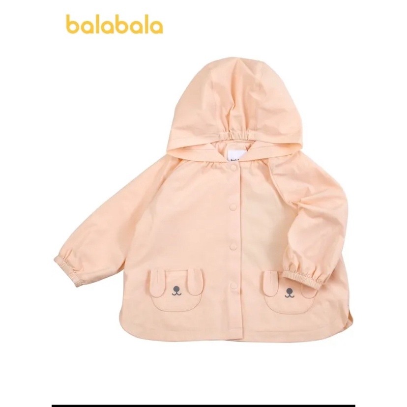 (0-3 tuổi) Áo khoác bé gái hãng Balabala hàng mới 100% 200121105003