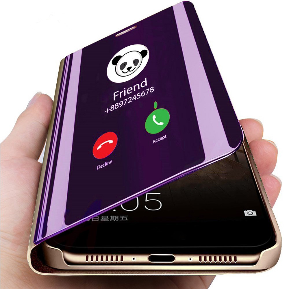 Smart Mirror Flip Phone Case Back Cover Casing For Xiaomi mi9 Mi 9T 9 T SE A2 8 Lite poco Pocophone F1 mi9t Cover Cases