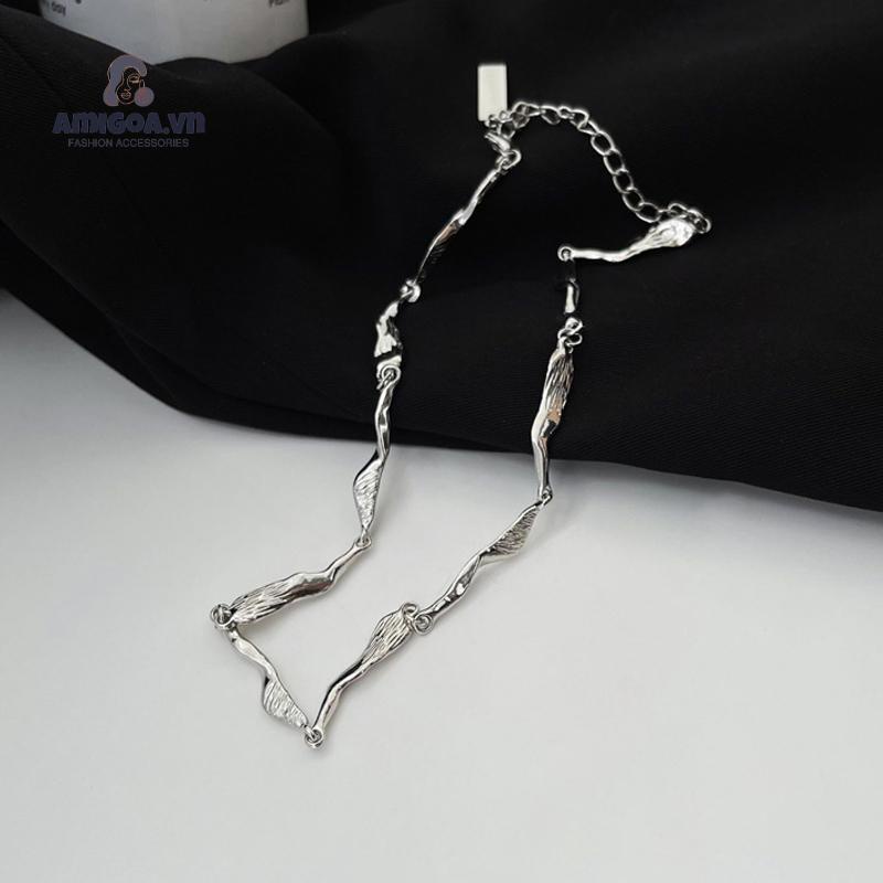 ✨✨Vòng cổ Thép Titan Phong Cách Hip Hop Thời Trang Cá Tính Cho Nữ