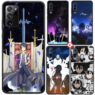 Ốp điện thoại hình Sword Art Online Kirito cho SAMSUNG GALAXY J4 J5 J6 J7 J730 J8 PLUS PRIME CORE PRO DUO UOL89