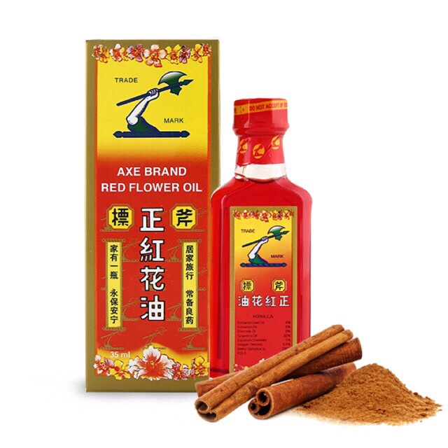 Dầu hồng hoa hiệu cây búa Axe Brand Red Flower Oil (35ml) | BigBuy360 - bigbuy360.vn
