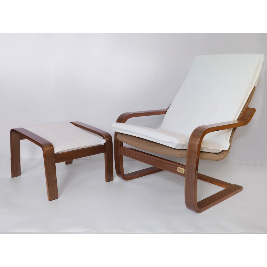 Ghế Poang Armchair_khung óc chó