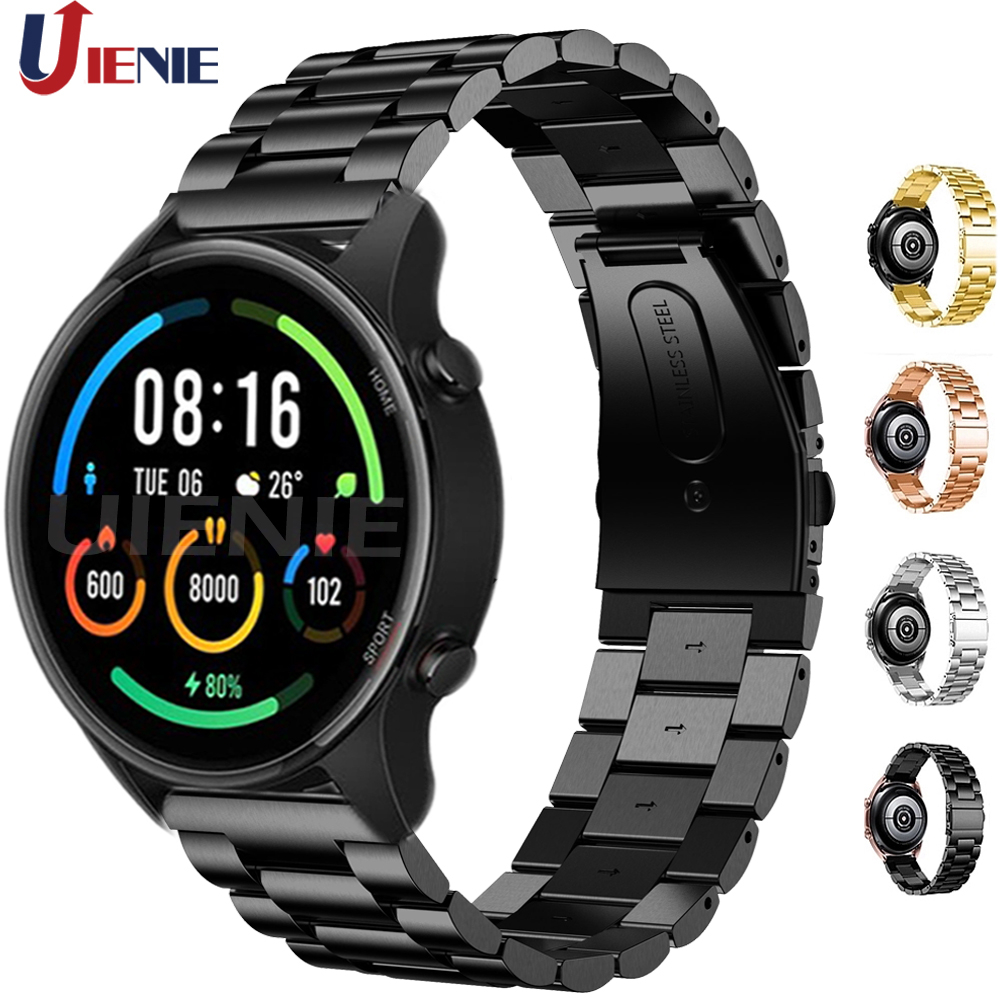 Dây đeo bằng thép không gỉ 22mm thích hợp cho đồng hồ thông minh Xiaomi