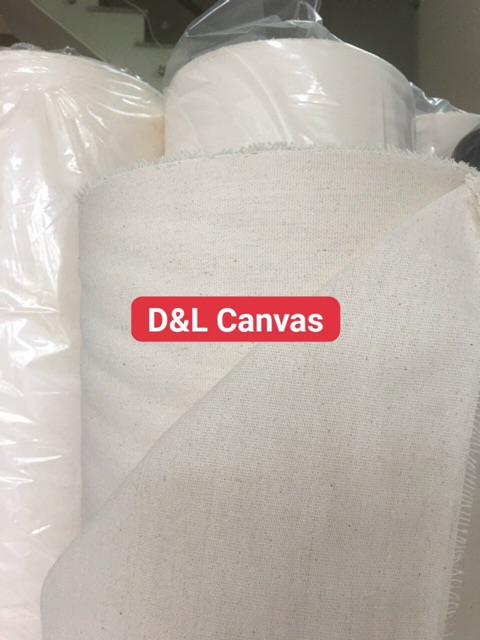 VẢI BỐ CANVAS LOẠI DÀY KHÔNG LẤM TẤM KHỔ 1m7