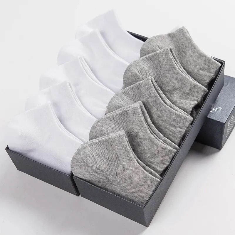 Tất vớ cổ ngắn lười nam công sở chất liệu vải chống hôi chân - Sope Shop