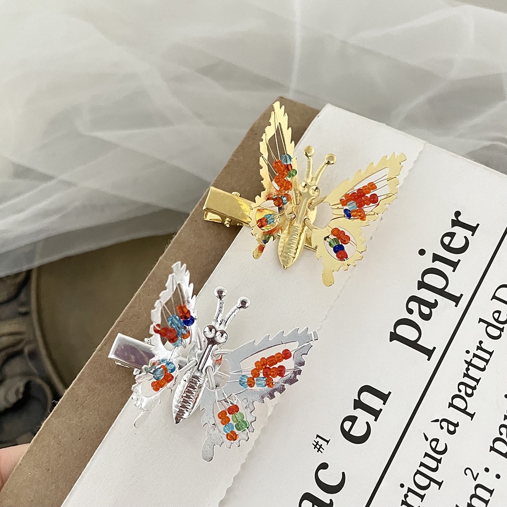 Kẹp Tóc Bé Gái Rung Rinh Lấp Lánh Xinh Xắn, Kẹp Tóc Nhiều Màu Dễ Thương, Phong Cách Hàn Quốc Cho Bé