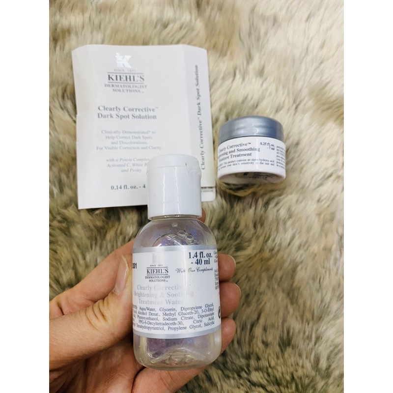 Set Dưỡng da Kiehl’s Làm Trắng Da mini