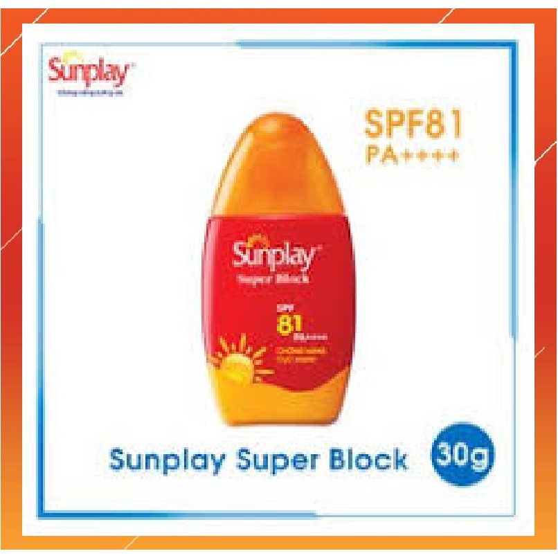 Sữa Chống Nắng [ HÀNG CHÍNH HÃNG ] Sunplay Super Block SPF81, PA++++