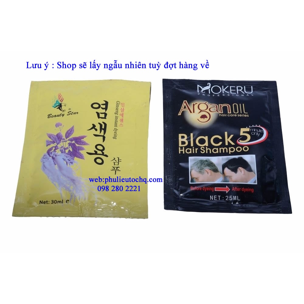 Dầu gội đen tóc 1 gói