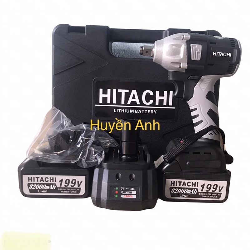 Siế Bulong Hitachi 2 Trong 1 vừa bắn Bulong Vừa Bắn Vít Tôn