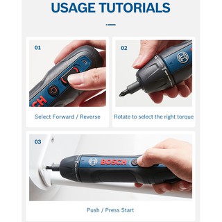 Máy vặn vít dùng pin Bosch Go Gen II Model Mới
