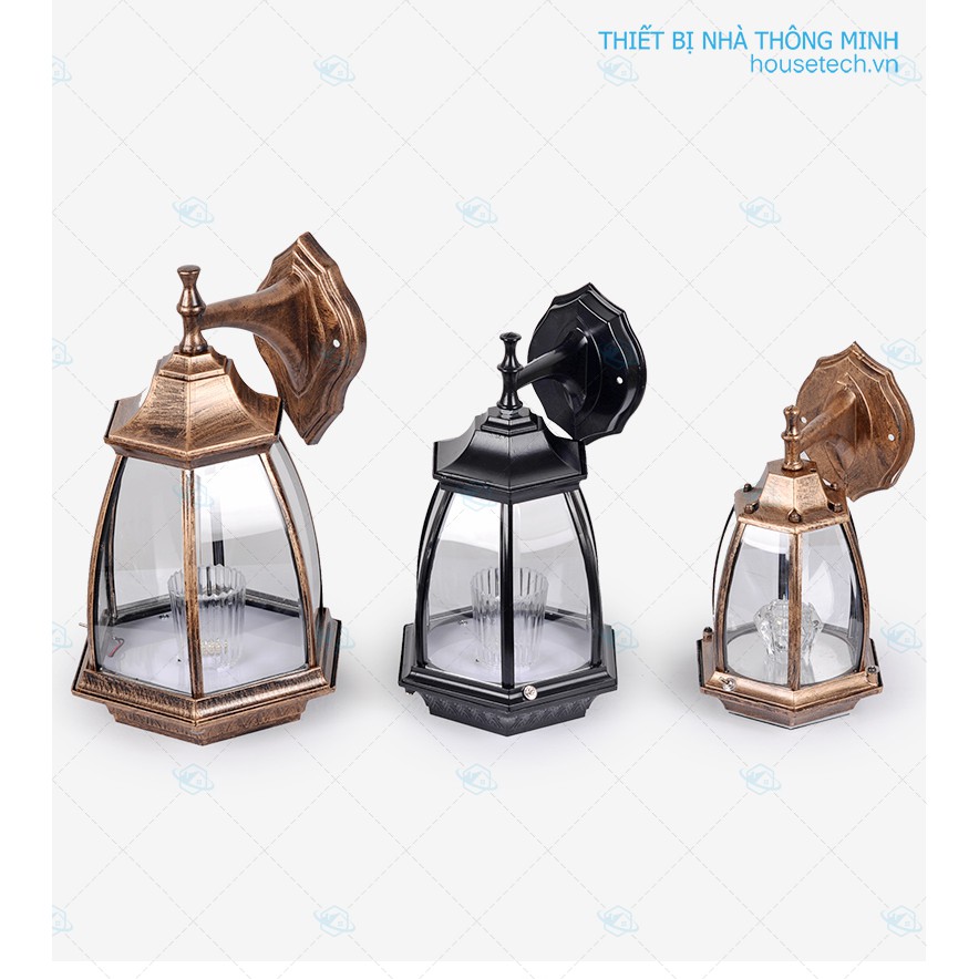 Đèn treo tường năng lượng mặt trời mái bằng lớn