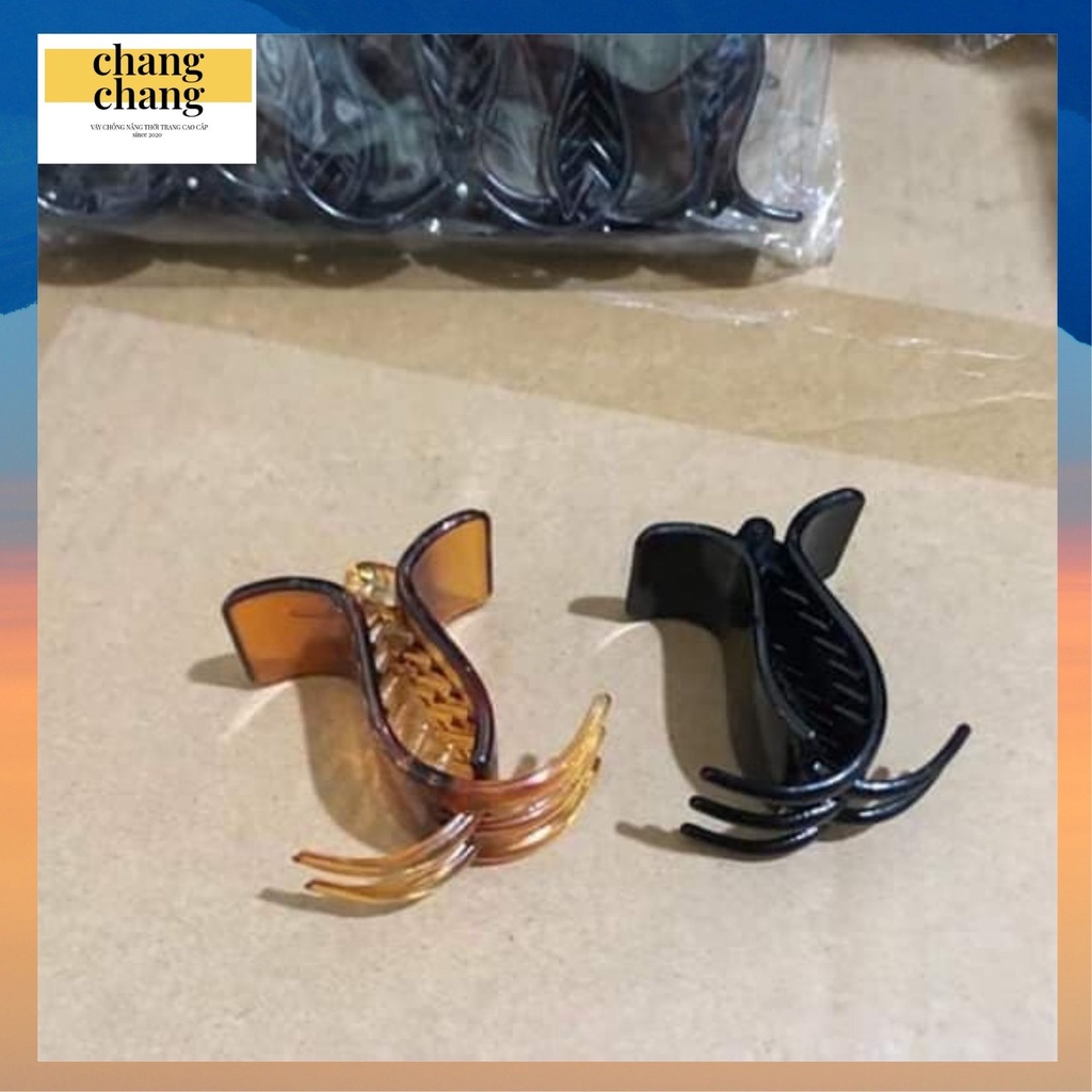 [Set 5 kẹp] Kẹp Tóc Càng Cua Dễ Thương, Kẹp Tóc Nữ Đẹp Loại 1 Không Gãy