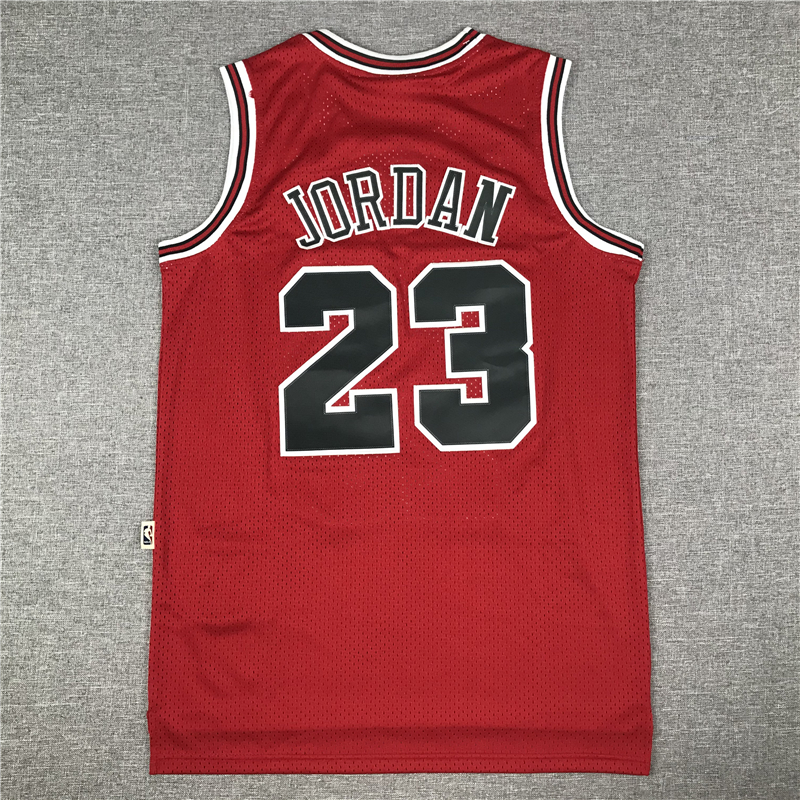 Áo Bóng Rổ Thêu Số 23 Michael Jordan Phong Cách Retro