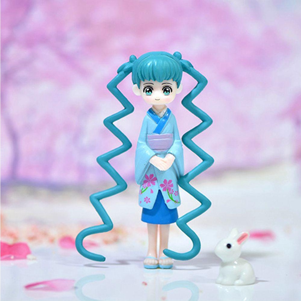 Mô Hình Cô Gái Mặc Kimono Xinh Xắn Đáng Yêu