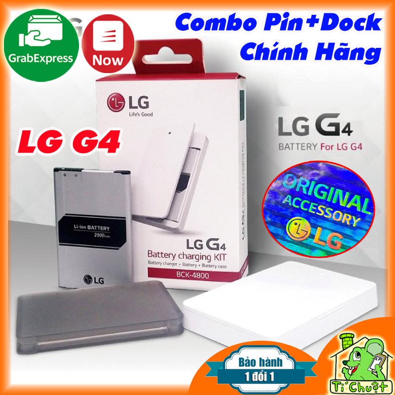 [Chính Hãng][Ảnh Thật] Combo Pin+Dock LG G4 BCK4800 ZIN Battery Charging Kit