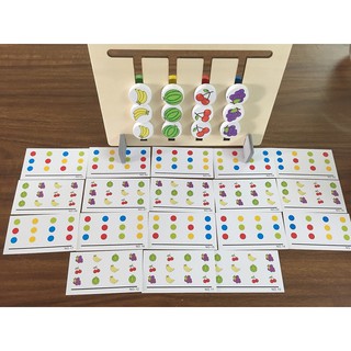 Bộ câu đố logic chấm tròn màu sắc