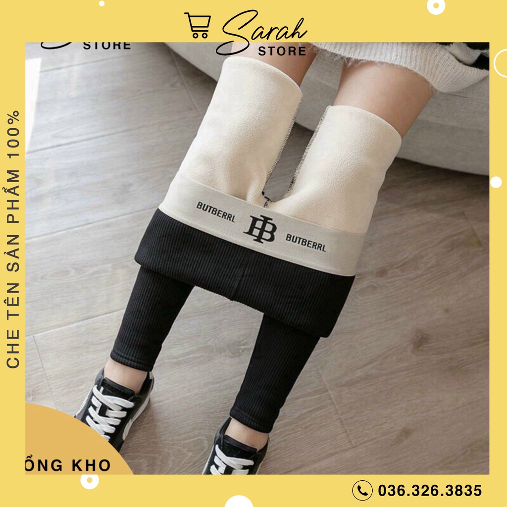 Quần Legging Lót Lông Siêu Ấm BB