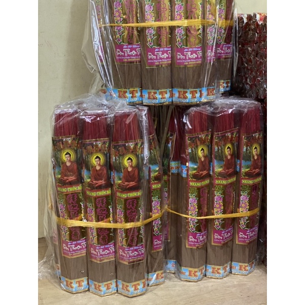 10 Bó Nhang Thơm 4 Tấc Nhỏ Nhãn Bồ Đề
