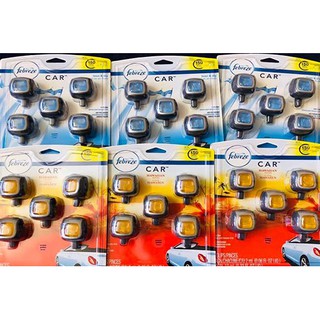 Set 5 chai Nước hoa xe hơi Febreze Air Freshener Car Vent